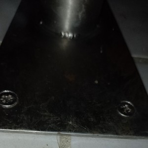 Industrijski inox metalni držač za wc papir promjera 37 cm