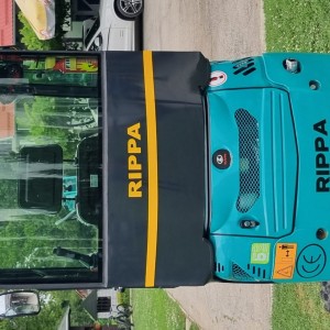 Bager 2 Tone, Kubota motor, TOP model za profesionalce, klima uređaj, puno opreme, klipna pumpa