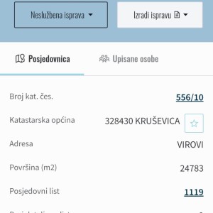 Poljoprivrede zemljište oranicama 4,3 katastarska jutra u slavenskom šamcu prodajem.