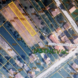 Građevinsko zemljište, Jasenovac, Hrvatska, 1630 m2