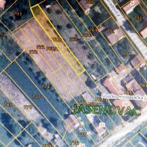 Građevinsko zemljište, Jasenovac, Hrvatska, 1630 m2