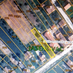 Građevinsko zemljište, Jasenovac, Hrvatska, 1630 m2