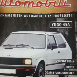 Časopis De Agostini Legendarni automobili br. 4 Yugo Jugo