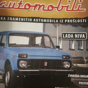 Časopis De Agostini Legendarni automobili br. 6 Lada Niva