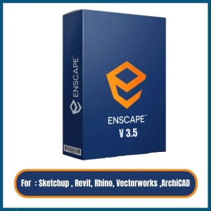 Enscape v 3,5 za skicchUp, nosorog, vektorske radove, Archicad