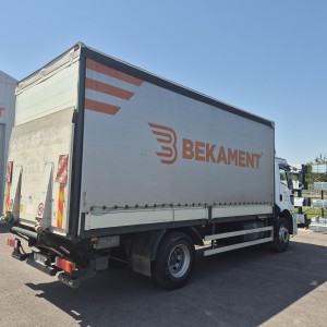 FORD CARGO 1830 DC kamion s ceradom i utovarnom rampom