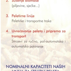 NOVI STROJEVI I KOMPLET POSTROJENJA "NOVA PELLET" - Ključ u ruke!