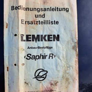 Dvobrazni Plug LEMKEN 14"