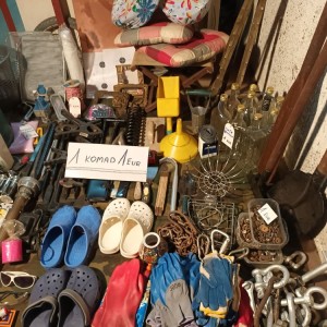 Kamp stolica sklopiva i jastuci za stolice
