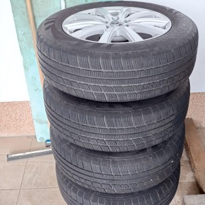 Alu Felge 17' rupe 5x108, 4 kom. sa zimskim gumama 215/65 R17