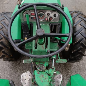 Traktor Ferrari 75 Lombardini motor 33ks freza i plug u kompletu