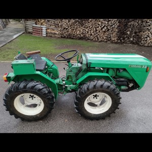 Traktor Ferrari 75 Lombardini motor 33ks freza i plug u kompletu