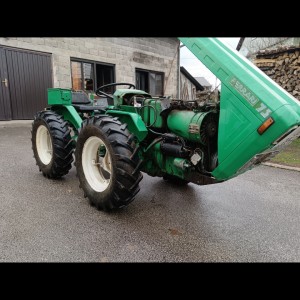 Traktor Ferrari 75 Lombardini motor 33ks freza i plug u kompletu