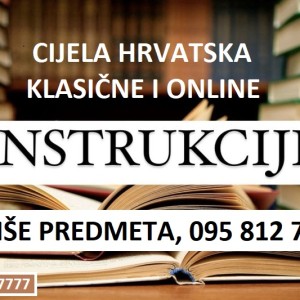 Klasične i online poduke: Matematika, Kemija, Fizika, Elektrotehnika, Mehanika, Biokemija, Termodin.
