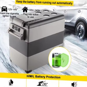 Auto kompresorski frizider 55 lit 12/24v 220v novo nekorišteno