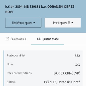 Prodajem građevinsko zemljište Odranski Obrež