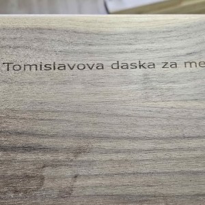 Daske za hranu i posluživanje - graviranje