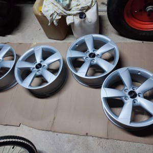 Alu felge Audi original, s novim ljetnim gumama
