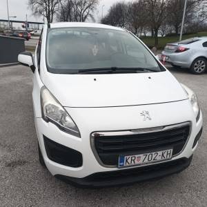 Peugeot 3008, dizel 1.6 e-HDI, godište 2014, reg. 02.2026.