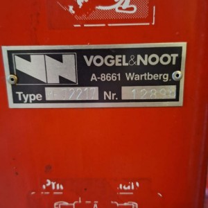 Plug okretac 2 brazde Vogel Noot Permanit L 950
