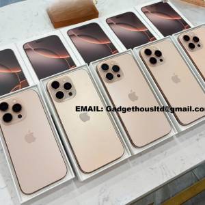 Apple iPhone 16 Pro 128GB = 550 EUR, iPhone 16 Pro Max 256GB = 650 EUR