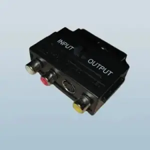 Asapter scart chinch s-video