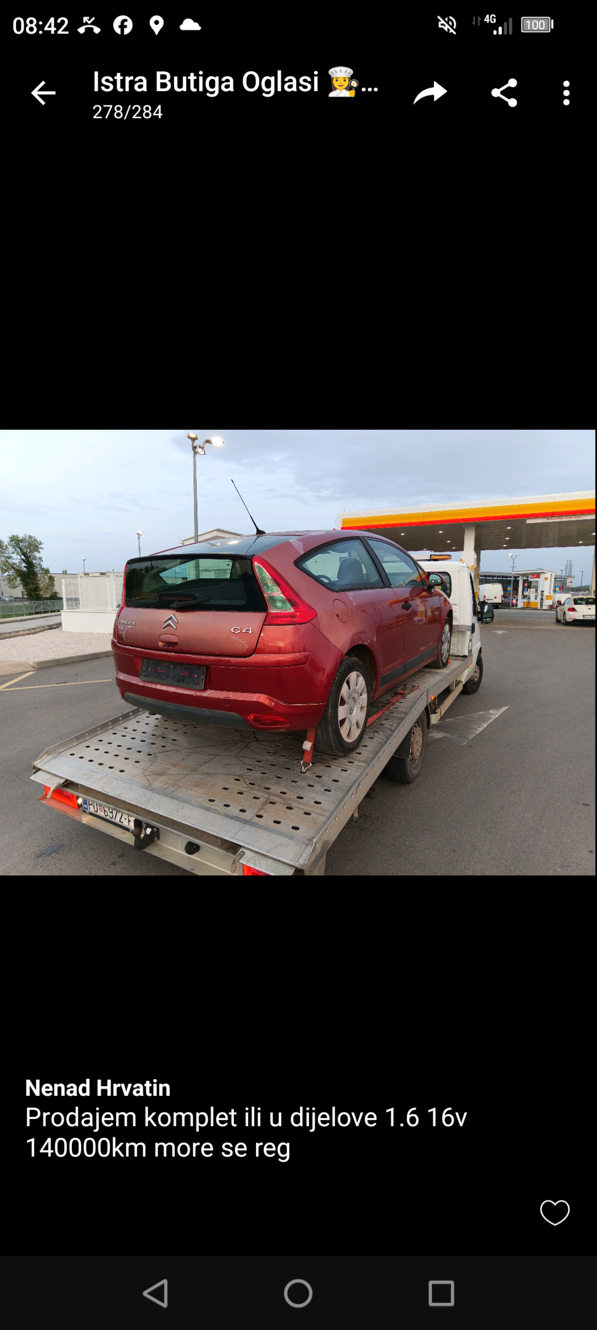 Citroen c4 1.6 16v vtr 3 vrata