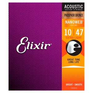 ELIXIR 10-47 PHOSPHOR BRONZE ŽICE ZA AKUSTIČNU GITARU