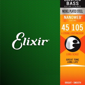 ELIXIR 45-105 ŽICE ZA BAS GITARU