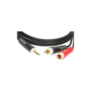 KLOTZ AY7-0300 MINI JACK - 2 X ČINČ 3M KABEL