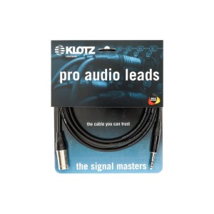 KLOTZ M1MS1K0100 1M XLR M - 6,3 STEREO JACK KABEL