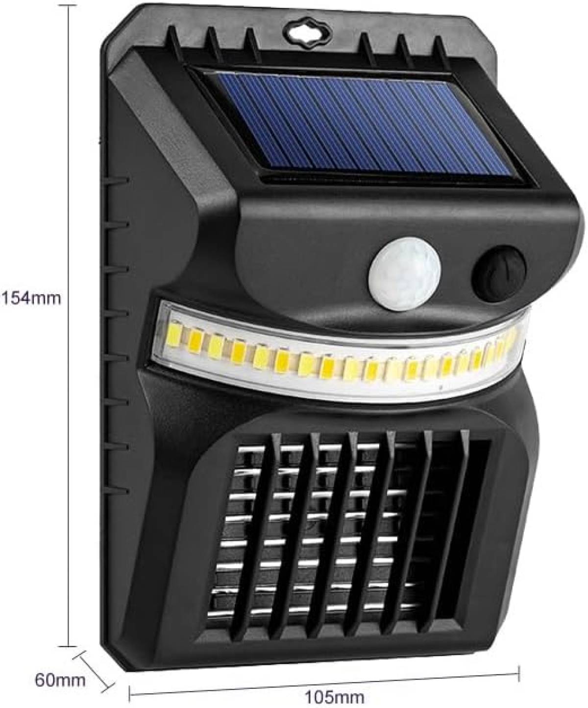 LED solarna zidna svjetiljka, protiv komaraca