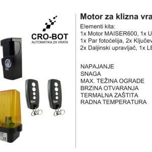 Motori za klizna i krilna vrata