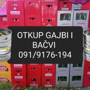 OTKUP AMBALAŽE GAJBE BAČVE