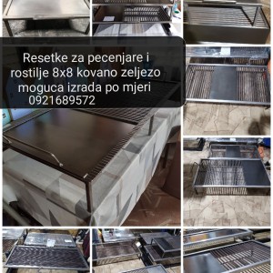 Rostilji i resetke za ugostiteljstva i domaćinstva