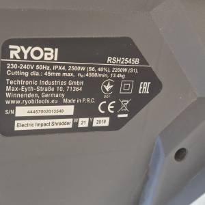 RYOBI DROBILICA RSM 2545B