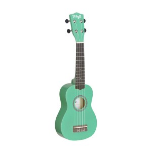 STAGG SOPRANO UKULELE GRASS + TORBA