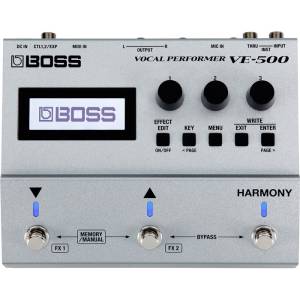 VOKALIST BOS S VE-500 VOCAL PERFORMER VOCODER