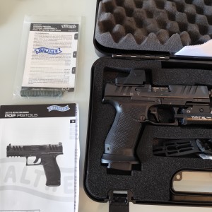 Walther pdp pro 4.6 +lampa +2 holstera