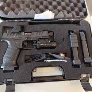Walther pdp pro 4.6 +lampa +2 holstera