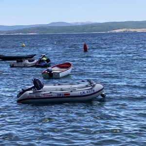 Gumenjak Yamaha 340s + vanbrodski motor Yamaha F6CMHS