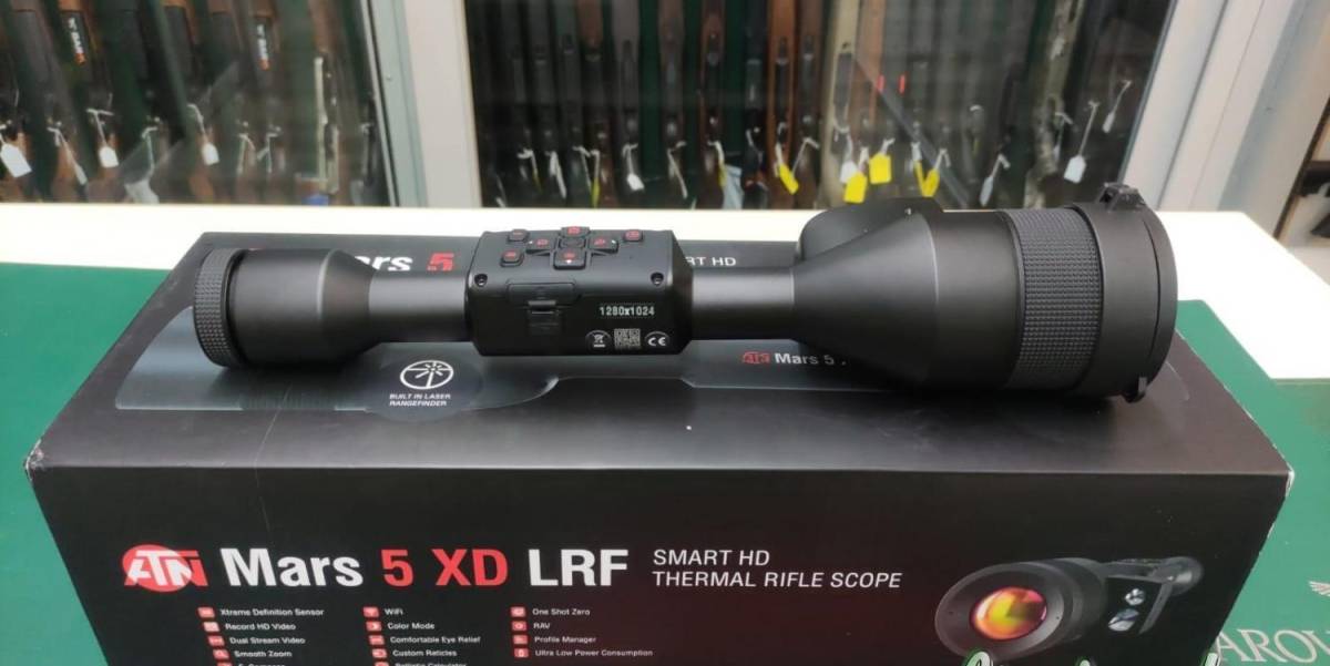 ATN MARS  5 XD LRF 4-40X, ATN MARS 5 LRF 640 5-40X, ATN MARS 5  5-40X