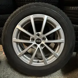AUDI SET 5X112 17" GUME BRIDGESTONE 225/60R17 / 4 KOMADA