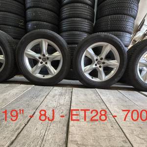 AUDI SET 5X112 19" GUME CONTINENTAL 255/55R19 / 4 KOMADA
