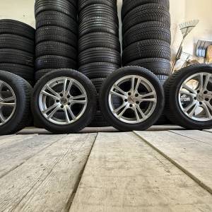 BMP SET 5X114,3 16" GUME HANKOK 205/55R16 / 4 KOMADA