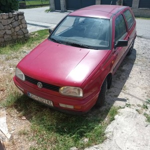 Golf 3, ispravan, registr. do 10.01.2026., 1100 eura
