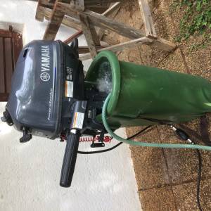 Gumenjak Yamaha 340s + vanbrodski motor Yamaha F6CMHS