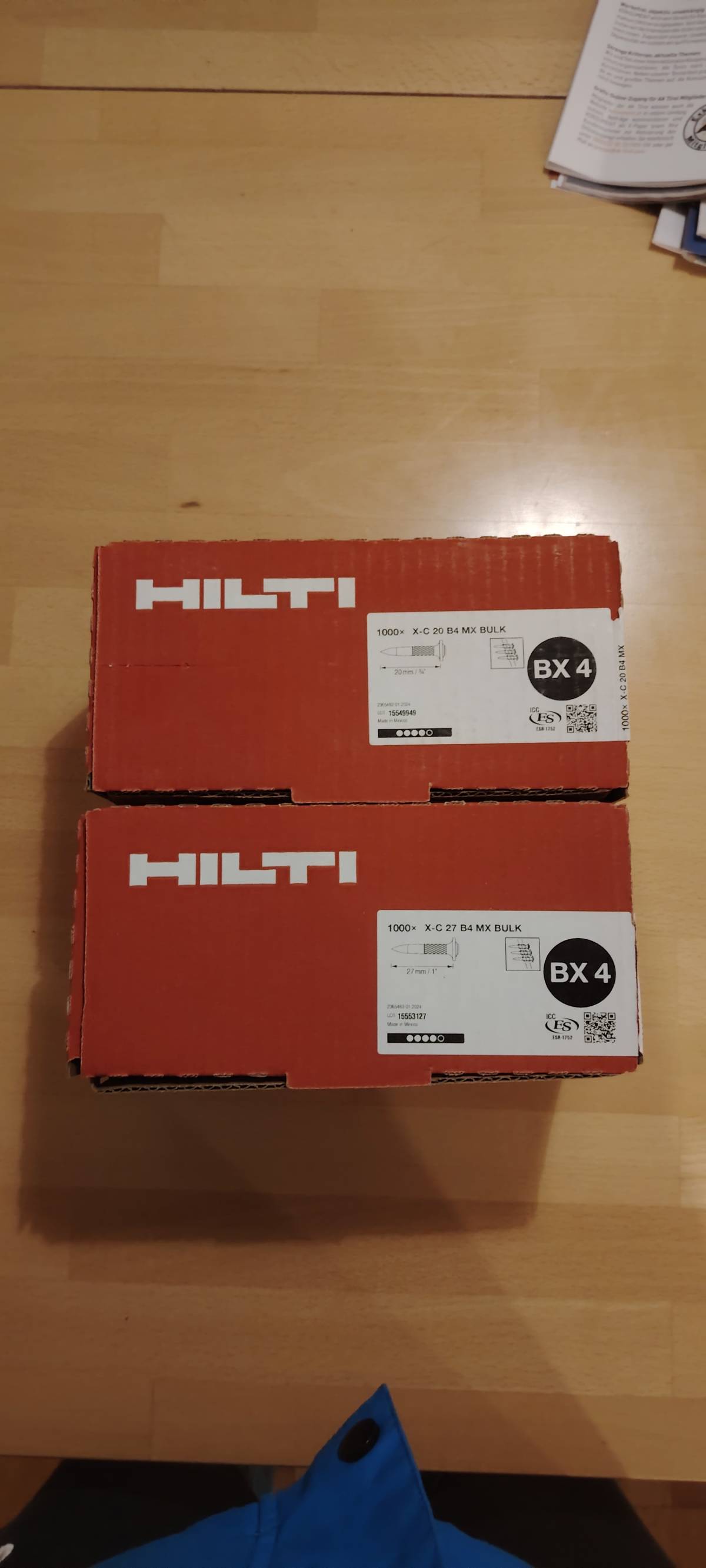 Hilti cavli za beton za Hilti BX4 masinu