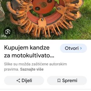 Kande za motokultivator