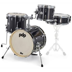 PDP NEW YORKER BLACK ONYX SPARKLE SHELL SET (16,10,13,14) BUBANJ